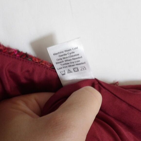 Coldwater Creek Lined Pencil Skirt Womens size 10 Tweed Wrap Professional Career - Picture 6 of 10